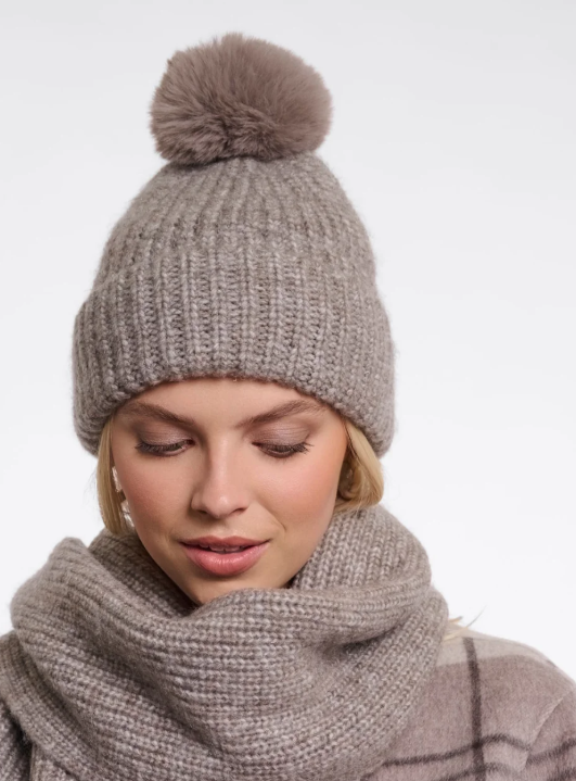 Nancy Beanie - Toffee
