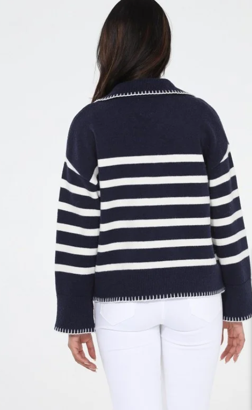 The Alma Sweater Top - Large