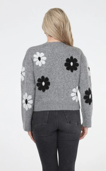The Meadow Floral Sweater - Small