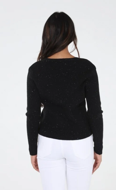 The Mira Cardigan - Black