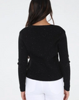 The Mira Cardigan - Black