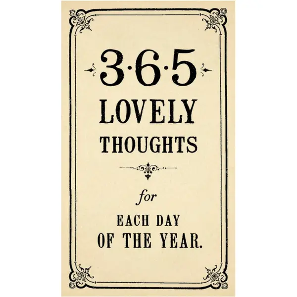 365 Lovely Thoughts
