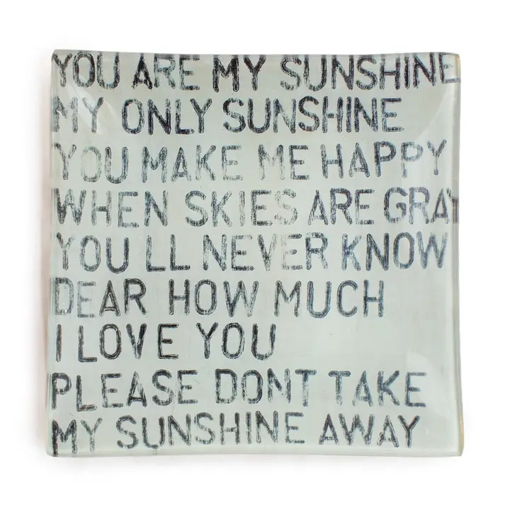 You Are My Sunshine TrinketDish
