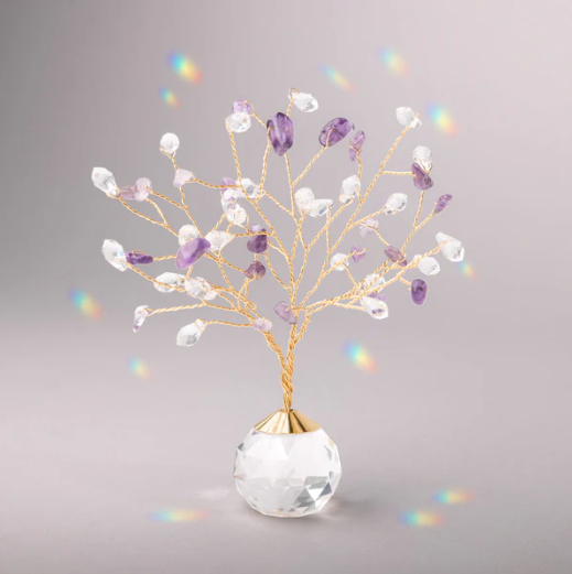 Suncatcher Tree of L Amethyst/Protection