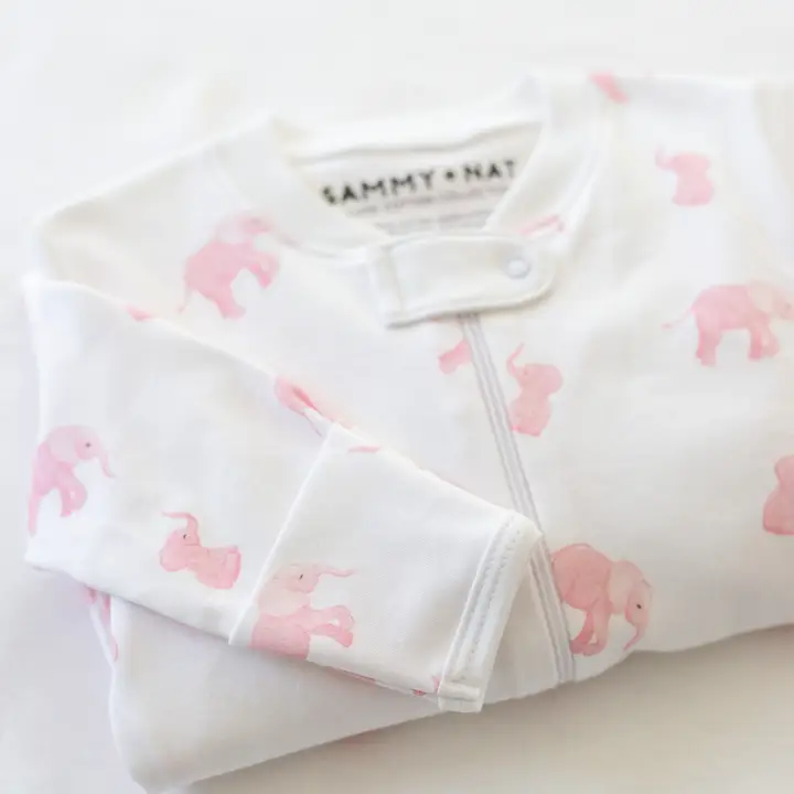 Tiny Elephant Romper 3M