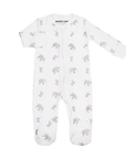 Tiny Elephant Romper in Grey