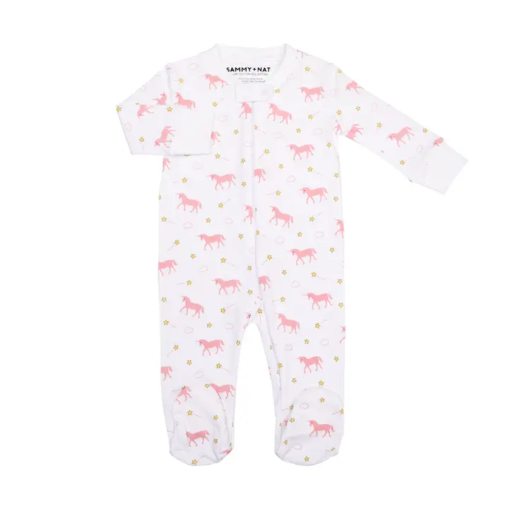 Magical Unicorn Zipper Romper