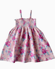Smocked Tube Dress, Garden Secrets
