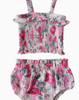 Smocked Top & Bloomer, Pink Splendor