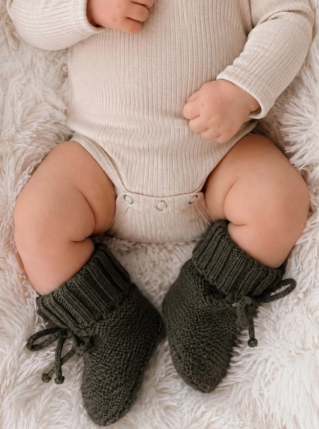 Knit Booties - Wilderness