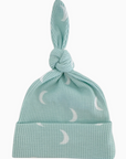 Waffle Knot Beanie - Light Blue Moon