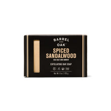 Cargar imagen en el visor de la galería, Exfoliating Bar Soap Spiced Sandalwood