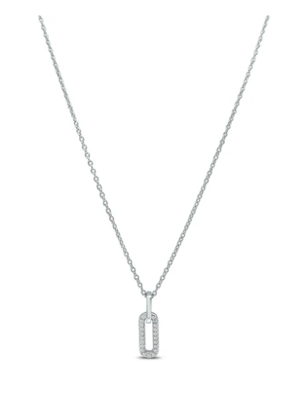 Elongated Drop Newcklace