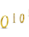 Hoop Hoop Hooray 3PACK Hoops - Gold