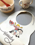 Fresh & Messy Bib Spoon Set - Howdy