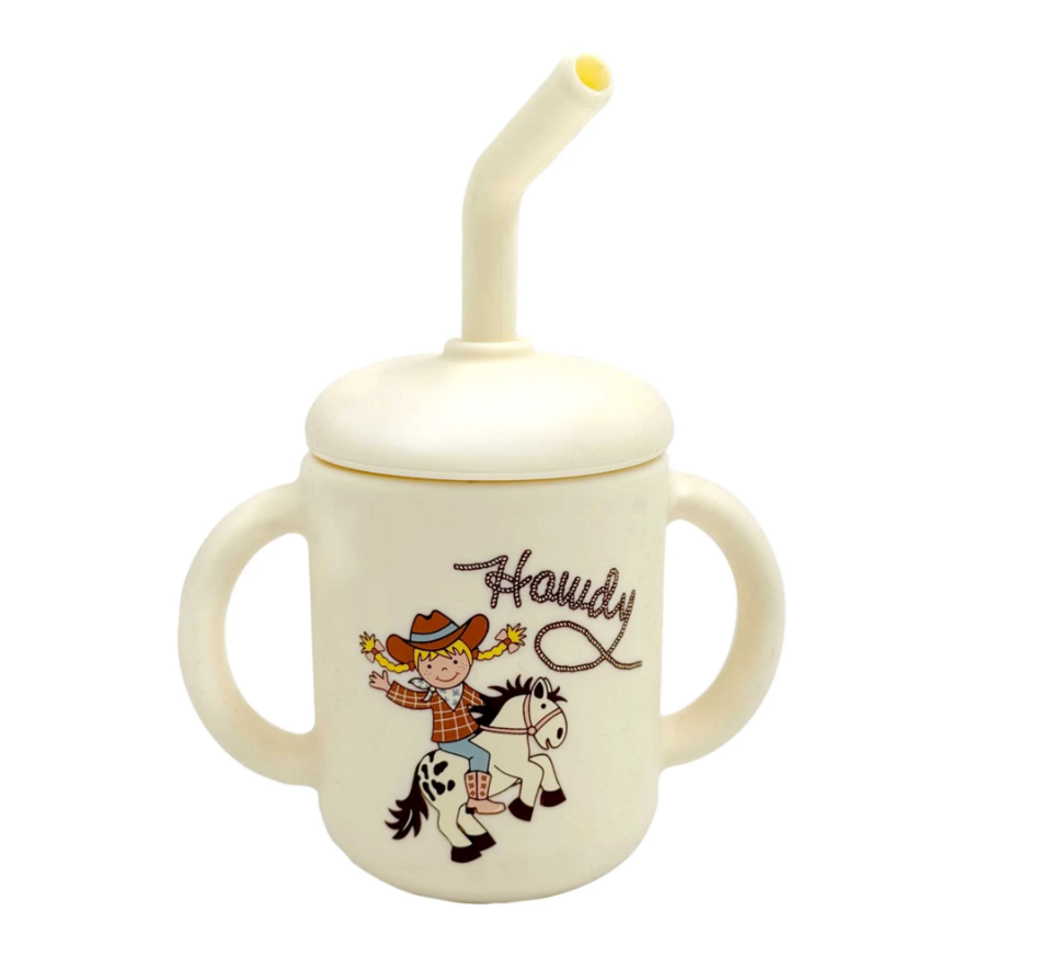 Fresh &amp; Messy Sippy Cup Howdy