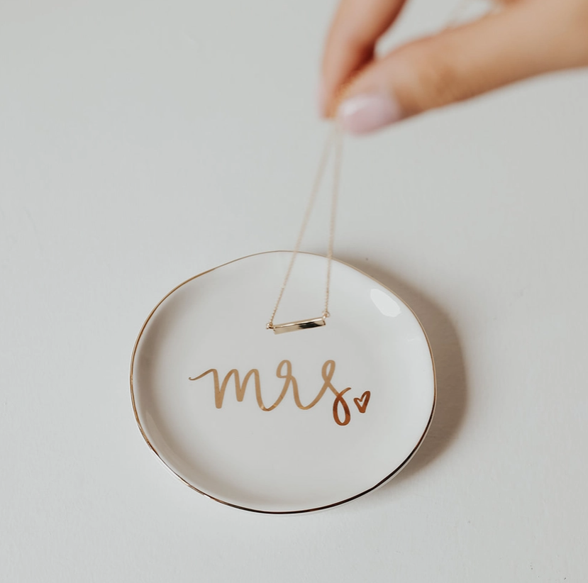 Mrs Jewelry Dish