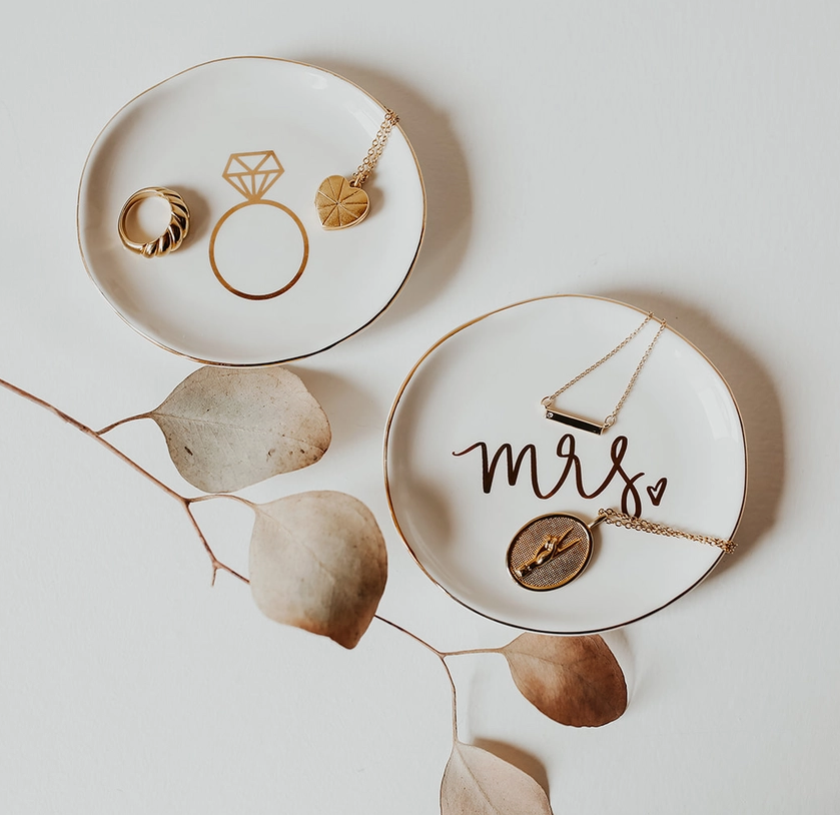 Mrs Jewelry Dish