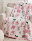 Christmas Mahjong Blanket