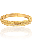 Gold Egy Crystal Line Bangle