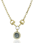 Gold Layla Horsebit Necklace