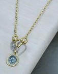 Gold Layla Horsebit Necklace