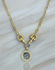 Gold Layla Horsebit Necklace