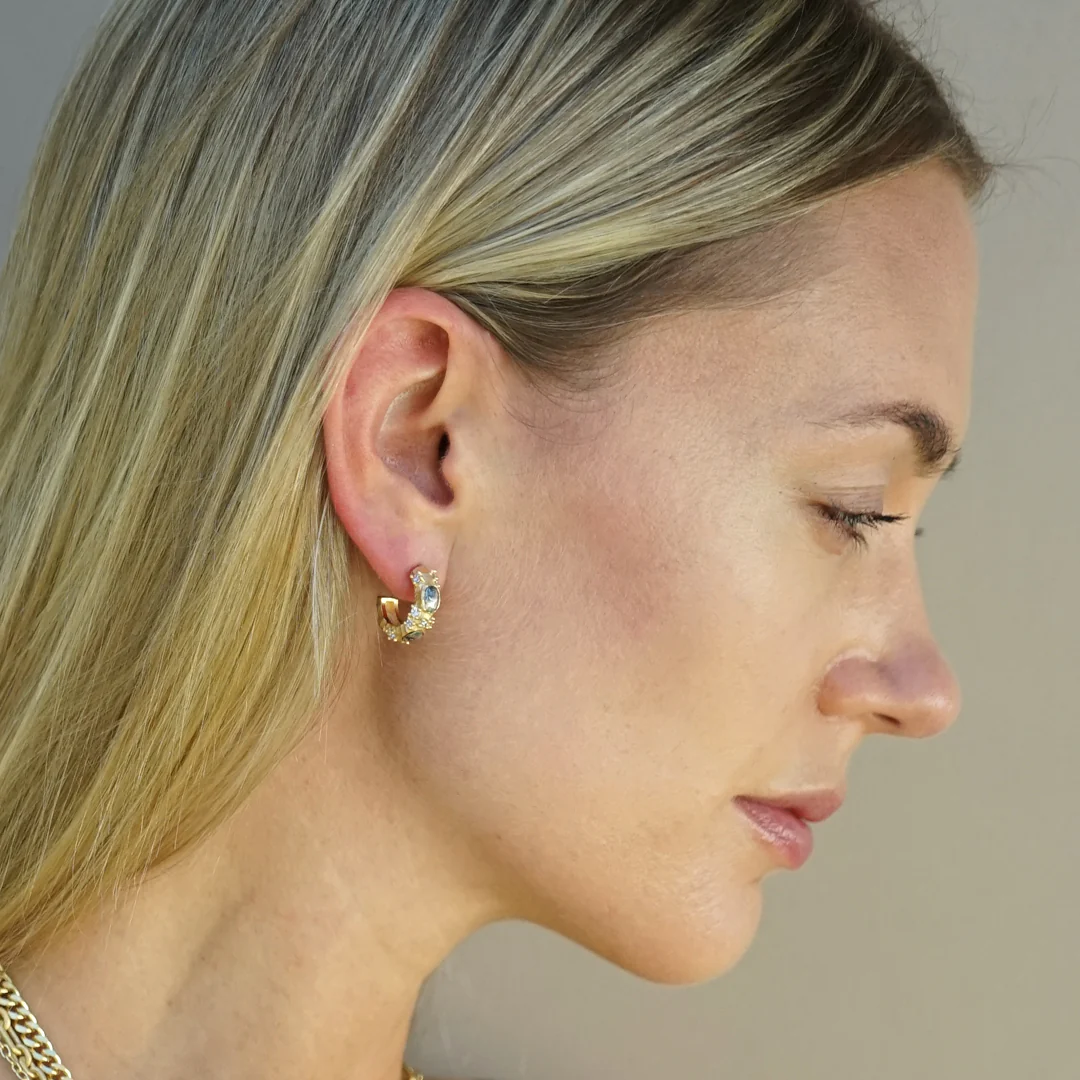 GOLD MINI ALMA HOOPS