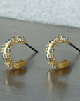 GOLD MINI ALMA HOOPS