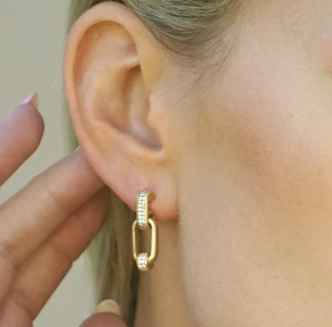 Gold Elise Earrings