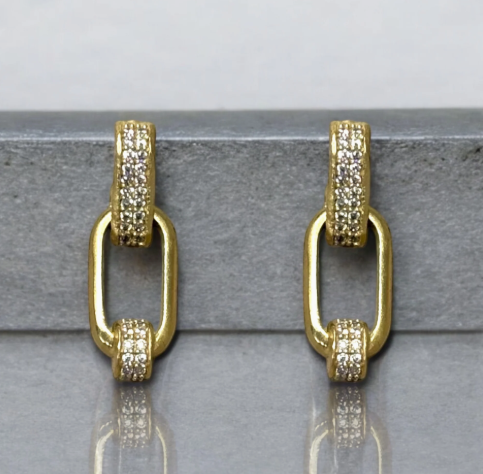 Gold Elise Earrings