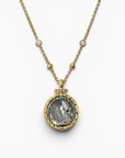 GOLD LIORA COIN NECKLACE