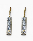 GOLD SOLEIL ID EARRINGS