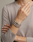VINTAGE SILVER SORELLA TWIST BANGLE