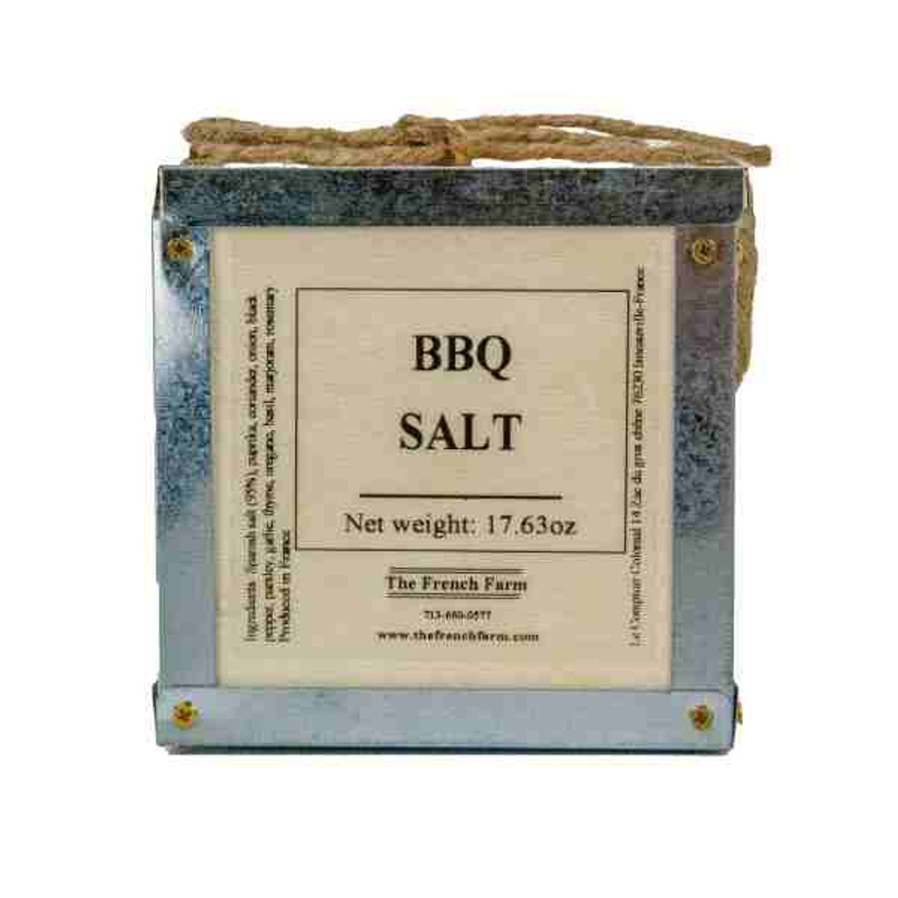 French Farm BBQ Salt Box