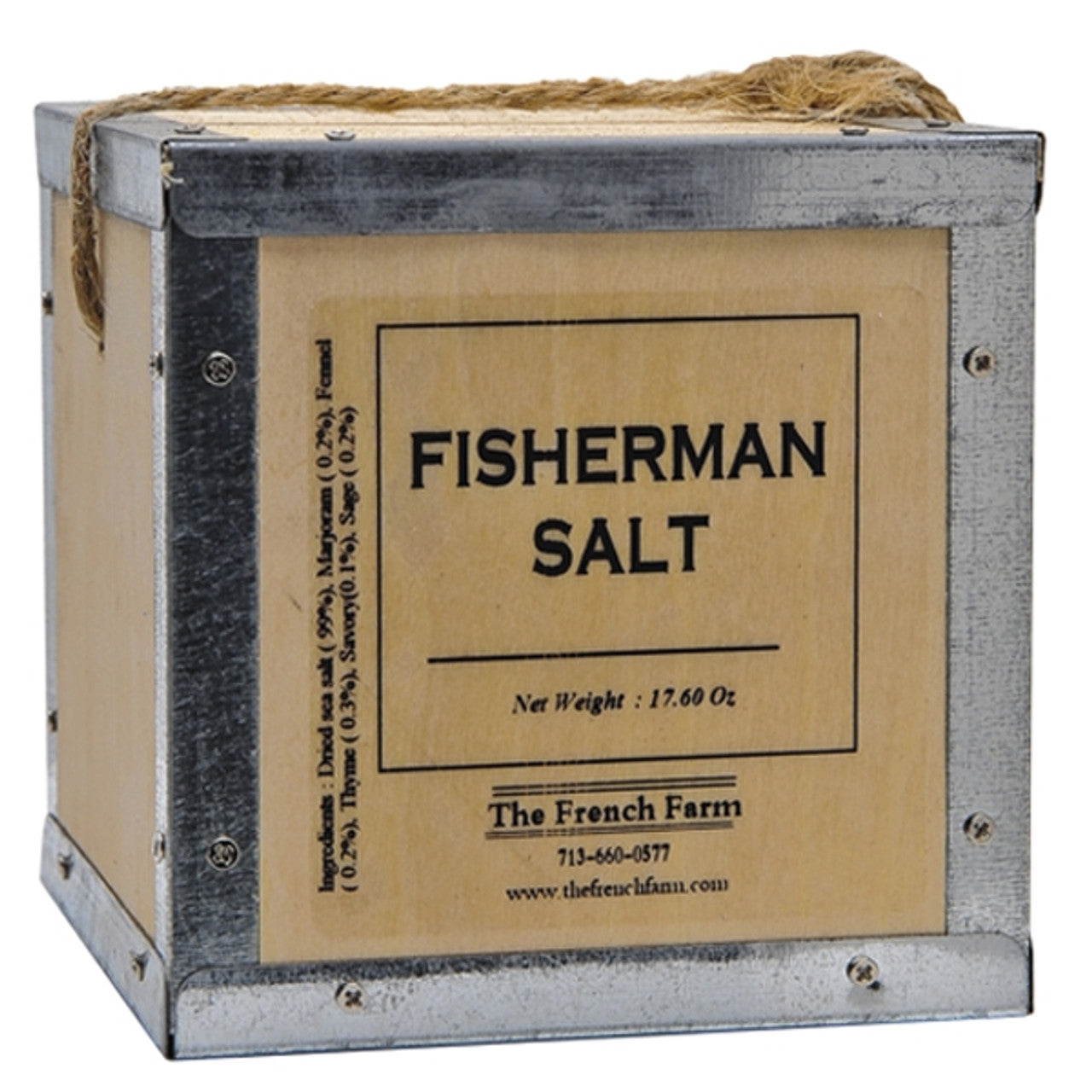 French Farm Fisherman Salt Box