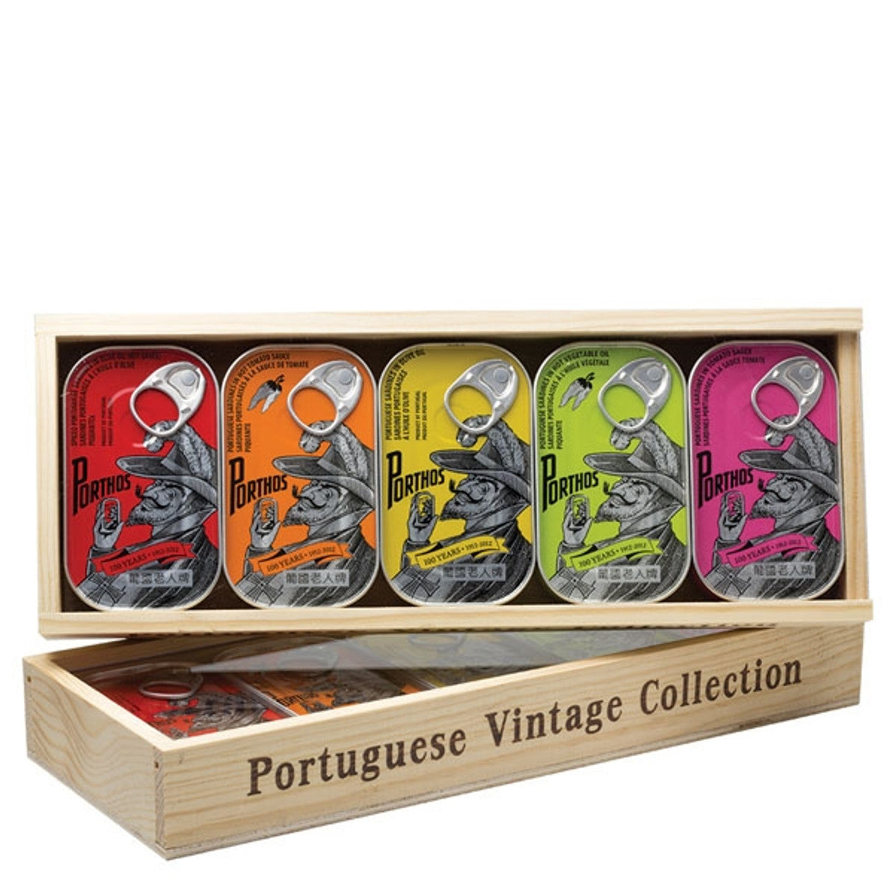 Conservas Sardines in Wood Gift Box