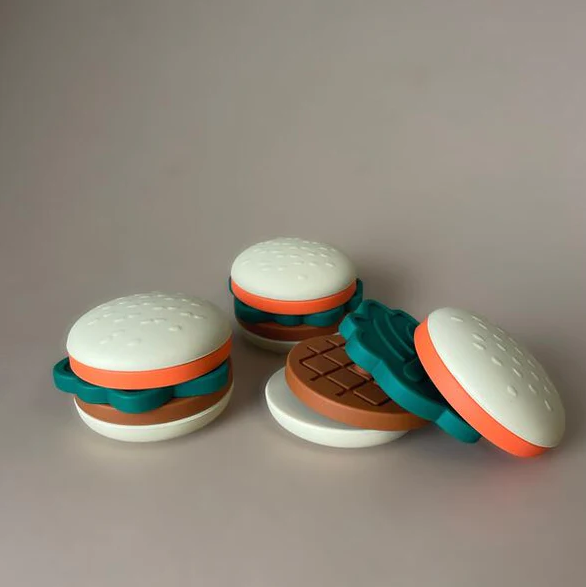 Hamburger Teether Stacker
