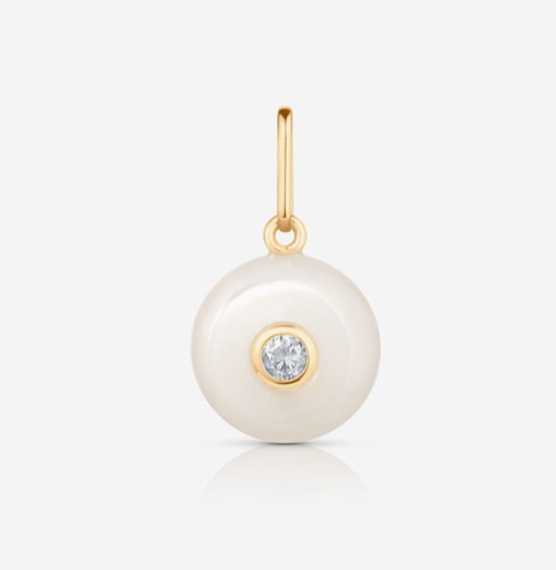 Bon Bon Mother of Pearl Charm
