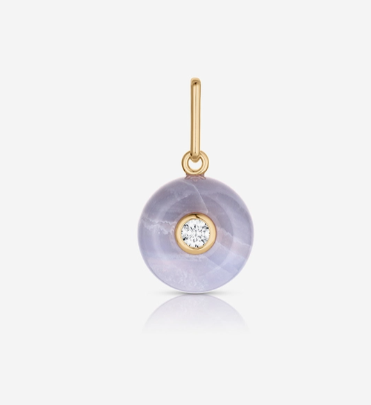 Bon Bon Blue Lace Charm