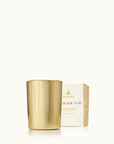 Frasier Fir Gold Votive Candle - 2oz