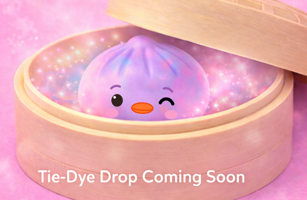Duck Dumpling Tie Dye Edition