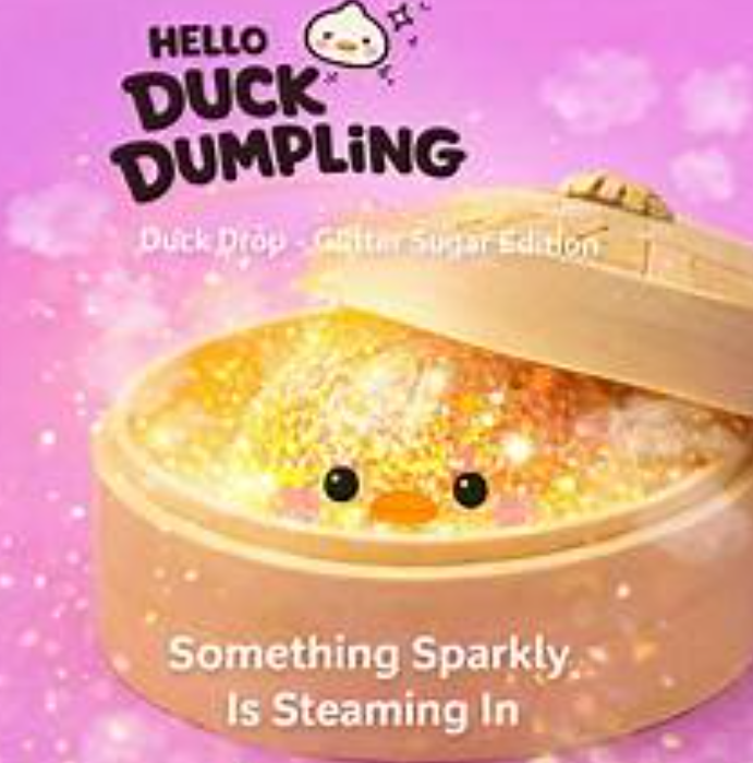 Duck Dumpling Mystery Glitter Edition