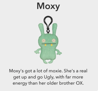 Uglydoll Backpack Clip - Moxy