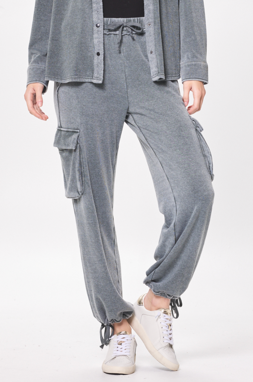 Hunter Green Cashmere Fleece Jogger
