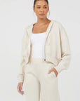South Beach Sand Cloud Fleece Zip Up