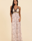 Leopard Crochet Maxi