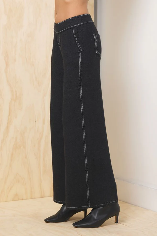 Flare Pant Contrasting Stitch