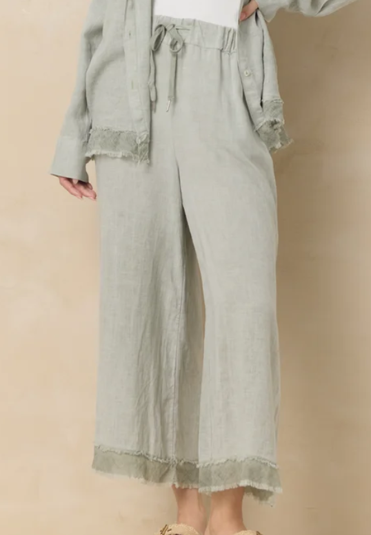 Drapy Linen Pant