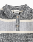 Baby Stripe Polo Knit & Pants Set